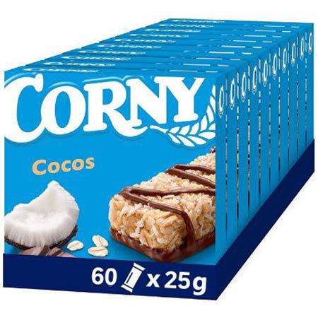 60 x 25g Corny Classic Cocos Müsliriegel ab 11,22€ (statt 17€)