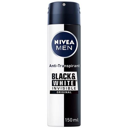 Nivea Men Black & White Invisible Deo Spray, 150ml ab 1,38€ (statt 2€)