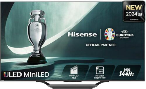Hisense 55 Zoll Mini LED HDR TV mit 144Hz für 699€ (statt 800€) +50€ Cashback