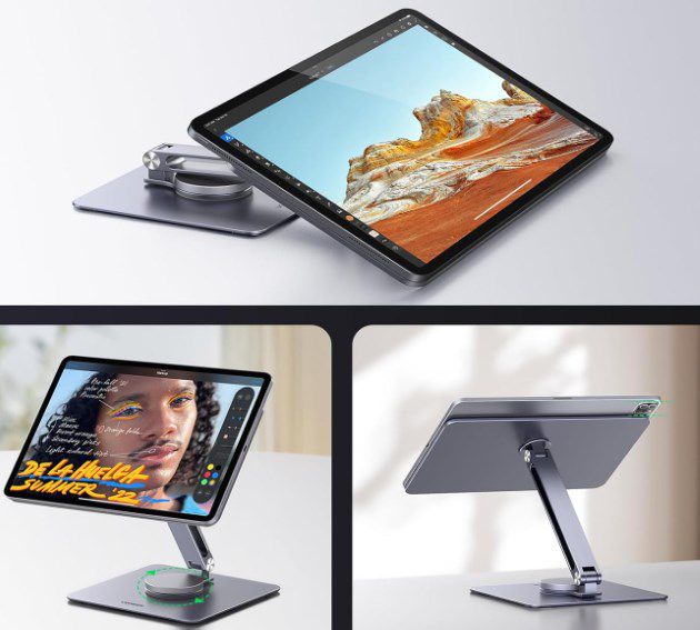 Ugreen 360° Tablet Ständer drehbar & magnetisch für 39,99€ (statt 50€)