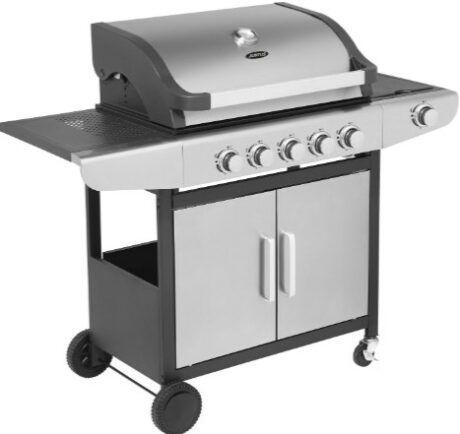 Justus Ares Pro 5+1 Gasgrill mit Gusseisen Rost für 347,44€ (statt 390€)