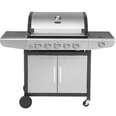 Justus Ares Pro 5+1 Gasgrill mit Gusseisen Rost für 347,44€ (statt 390€)