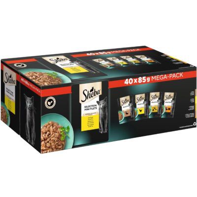 😸 40x85g Sheba Selection Nassfutter in Sauce ab 16,64€ (statt 21€)