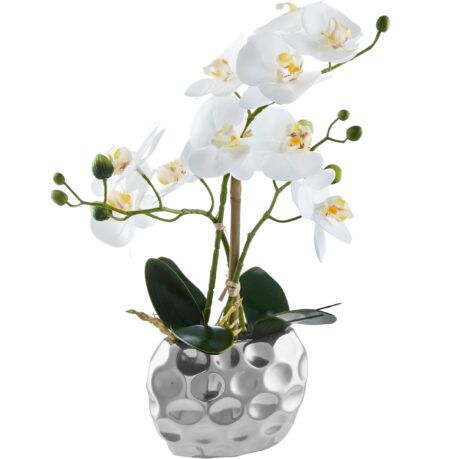 Kunstpflanze Orchidee Leonique mit 38cm Höhe im Topf ab 15,59€ (statt 19€)