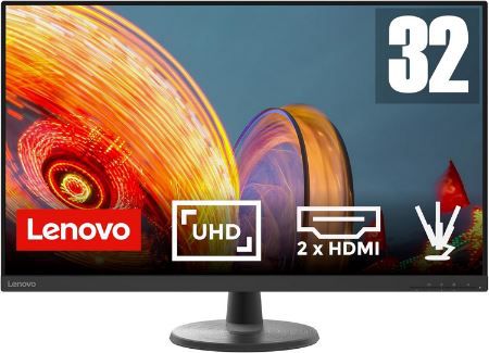 Lenovo D32u 45   31,5 4K Monitor mit 60Hz, 4ms für 239€ (statt 285€)