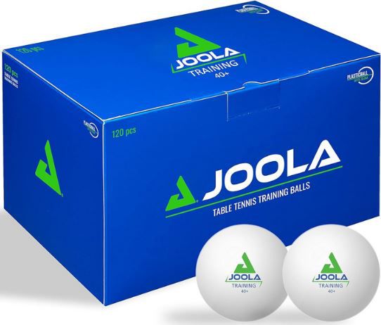 120 Stück JOOLA Training Tischtennisbälle 40+ für 24,99€ (statt 40€)