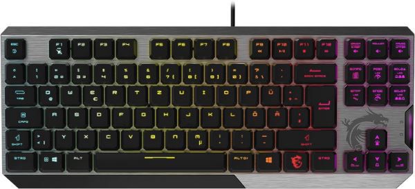MSI Vigor GK50 Low Profile TKL Gaming Tastatur für 47,90€ (statt 71€)