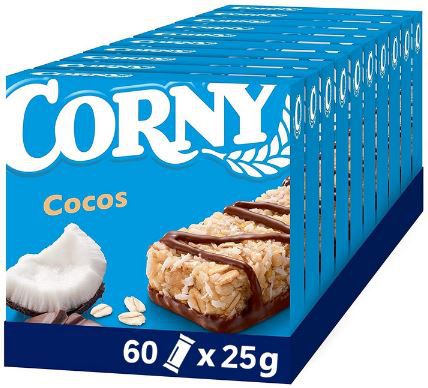 60 x 25g Corny Classic Cocos Müsliriegel ab 11,22€ (statt 17€)