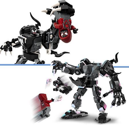 LEGO 76276 Marvel Venom Mech vs. Miles Morales für 9,66€ (statt 14€)