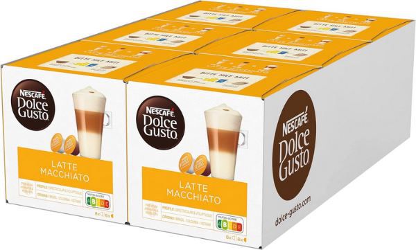 96er Pack Nescafe Dolce Gusto Latte Macchiato Kapseln ab 28,49€ (statt 36€)