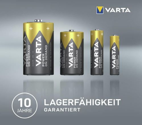 80x Varta Batterien Mischpack mit 40x AA + 40x AAA ab 24,69€ (statt 36€)