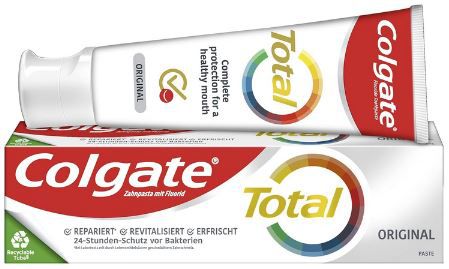 Colgate Total Original Zahnpasta, 75ml ab 2,16€ (statt 3€)