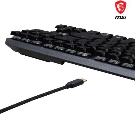 MSI Vigor GK50 Low Profile TKL Gaming Tastatur für 47,90€ (statt 71€)