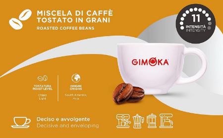 2Kg Gimoka Gran Festa Kaffeebohnen für 14,75€ (statt 19€)