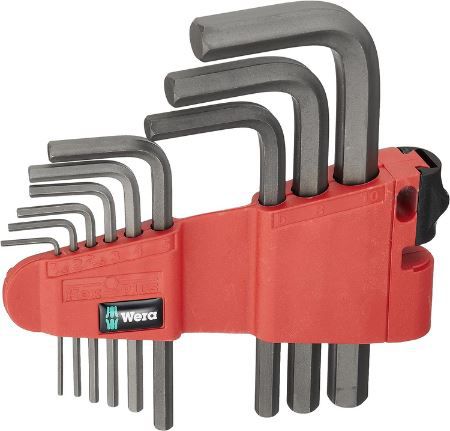 Wera 950/9 BM N BlackLaser Winkelschlüsselsatz, 9 tlg. für 9€ (statt 15€)
