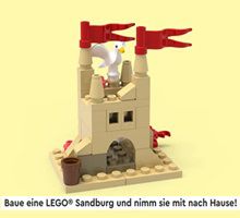 Gratis: LEGO Sandburg bei Bauaktion in LEGO Stores am 01.06.