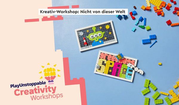 Gratis: Kreativ Workshop im LEGO® Stores am 15. und 22.06.