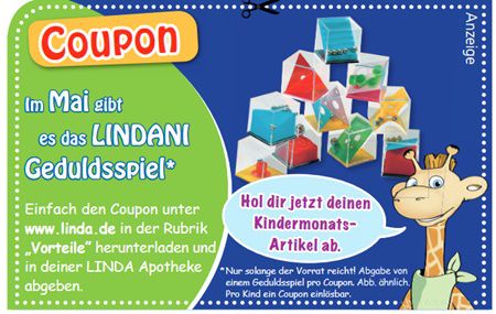 Linda Apotheken: LINDANI Geduldsspiel kostenlos