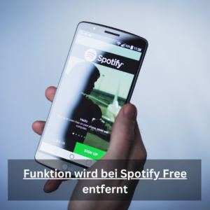 Funktion wird bei Spotify Free entfernt