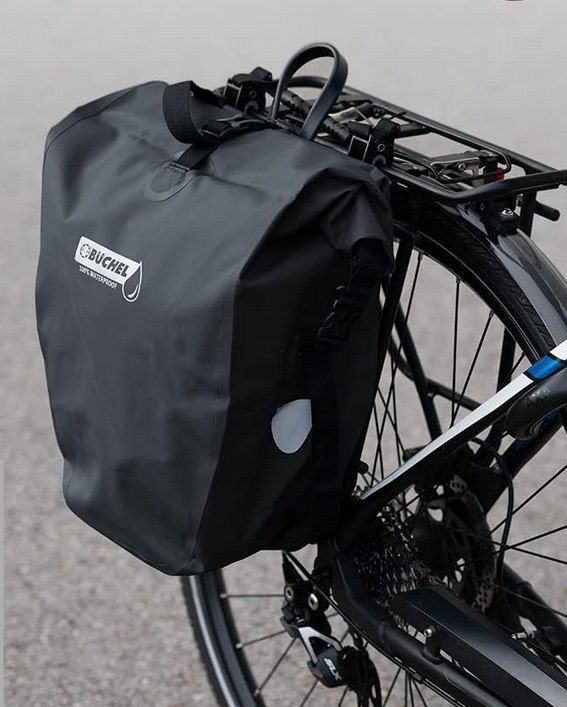 ☔ Büchel wasserdichte Fahrradtasche für Gepäckträger (25,4L) für 23,99€ (statt 28€)