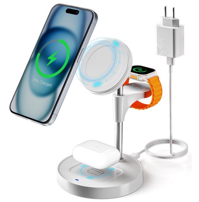 3in1 KPON Magsafe Ladegerät inkl. 20W Adapter für 15,74€ (statt 35€)