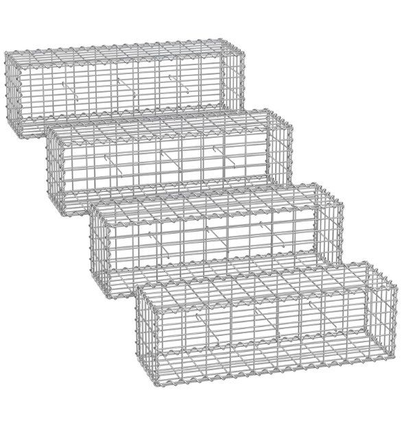 2x SONGMICS Gabionenkörbe (100 x 30 x 30 cm) für 29,99€ (statt 46€)