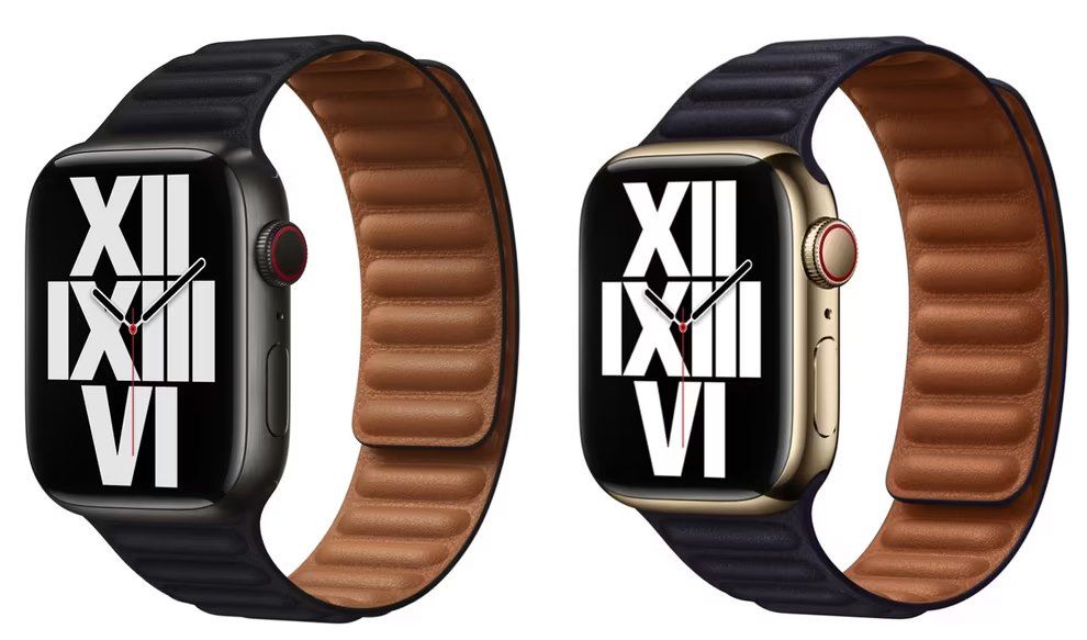 🍏⌚ Apple Leather Link Armbänder ab 38,24€ (statt 47€)