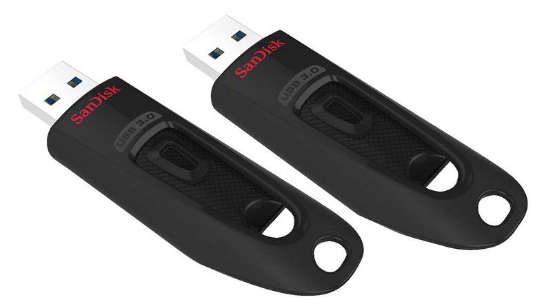 Doppelpack: SANDISK Ultra 64GB USB3 Stick 130MB/s für 9,66€ (statt 15€)