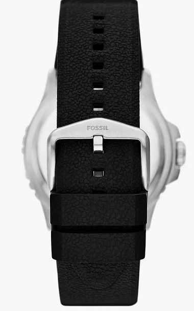 Fossil FS6049 Blue GMT Silikon 46mm Armbanduhr für 94,50€ (statt 142€)