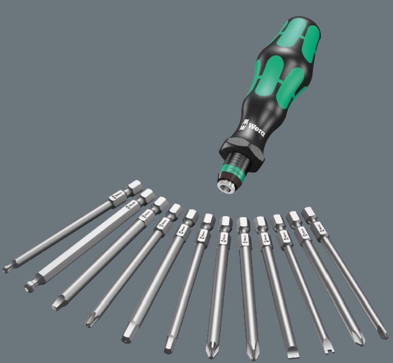 Wera Kraftform 1 VDE Wechselklingenset 18 teilig für 36,81€ (statt 45€)