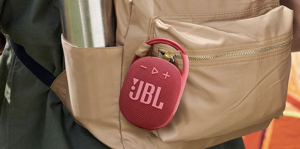 JBL Clip 4 Portable Lautsprecher in Schwarz für 33,99€ (statt 40€)