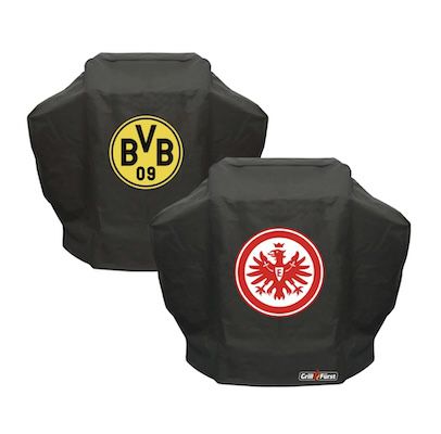 Grillfürst Abdeckhaube Borussia Dortmund oder Eintracht Frankfurt ab 25,90€ (statt 60€)