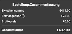 500€ airbnb Guthabenkarte für 437,33€