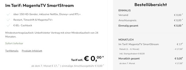 📺 MagentaTV mit RTL+, Netflix, Disney+ für eff. 10€ mtl. dank Cashback 📺 MagentaTV mit RTL+, Netflix, Disney+ für eff. 10€ mtl. dank Cashback