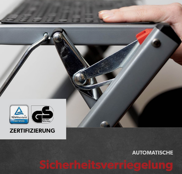 🪜 Siwitec Trittleiter Weiß oder Anthrazit 2 stufig für 19,99€ (statt 27€)