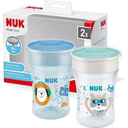 2er Pack NUK Magic Cup Trinklernbecher, 230ml für 12,59€ (statt 16€)