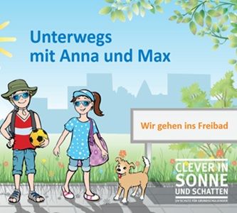 Gratis Kinderbuch: Unterwegs mit Anna und Max – Wir gehen ins Freibad