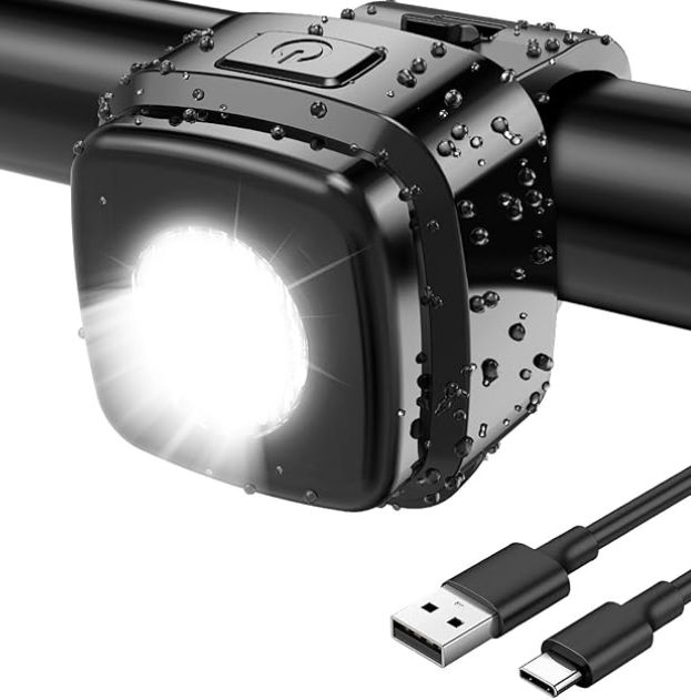 OnMeto Wiederaufladbares Fahrradlicht für 7,99€ (statt 20€)