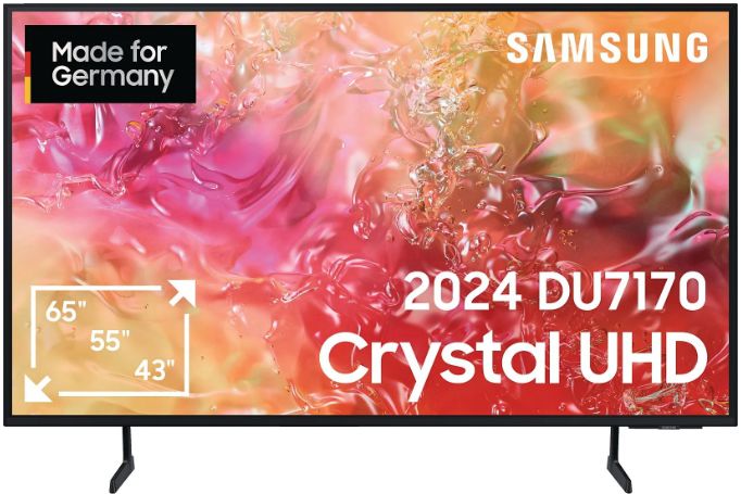 Samsung GU55DU7170 55 Zoll UHD TV für 444€ (statt 548€)