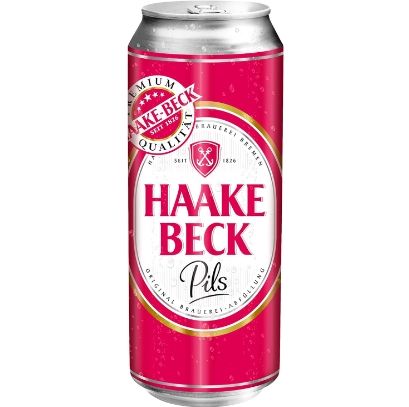🍺 24x Haake Beck Pils Dosenbier (0,5L) für 15,19€ (statt 20€) – 0,63€ pro Dose