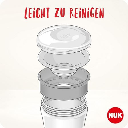 2er Pack NUK Magic Cup Trinklernbecher, 230ml für 12,59€ (statt 16€)