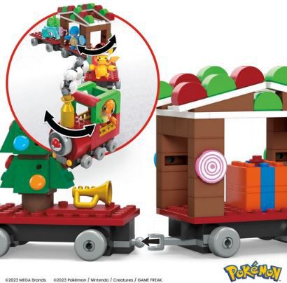 Mattel MEGA Pokémon Holiday Train für 13,99€ (statt 27€)