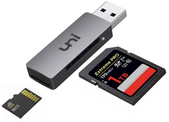 uni USB 3.0 SD/Micro SD & TF Speicherkartenleser für 7,79€ (statt 11€)