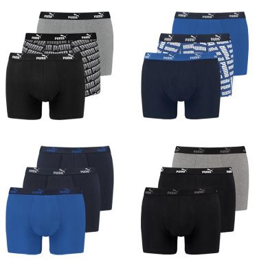6x Puma Catbrand PROMO Herren Boxershorts für 34,99€ (statt 38€)
