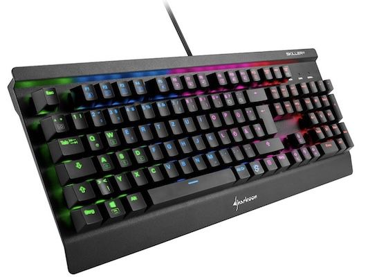 Sharkoon SKILLER SGK3 Gaming Tastatur für 49,99€ (statt 66€)