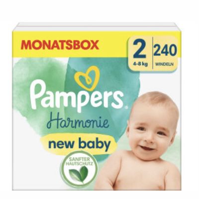 204x Pampers Baby Windeln Größe 2 (4-8 kg) ab 41,97€ (statt 58€)