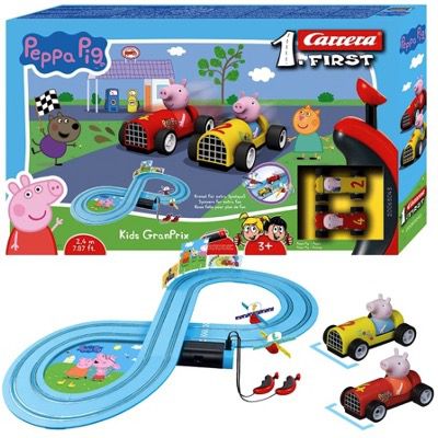 🏎️ Carrera First Peppa Pig Kids GranPrix Rennstrecken-Set für 14,99€ (statt 25€)
