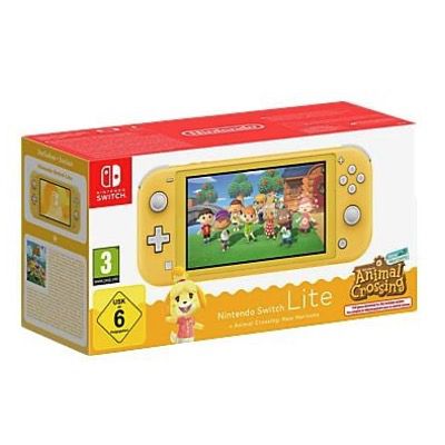🍄 Nintendo Switch Lite + Animal Crossing für 185€ (statt 219€) – MediaMarkt App