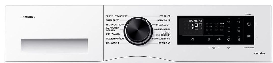 🛁SAMSUNG WW1EDG smarte Waschmaschine 11kg 1.400 U/min für 549€ (statt 640€)