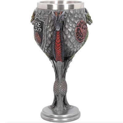 Game of Thrones House Targaryen Kelch (17,5 cm) für 12,99€ (statt 30€)